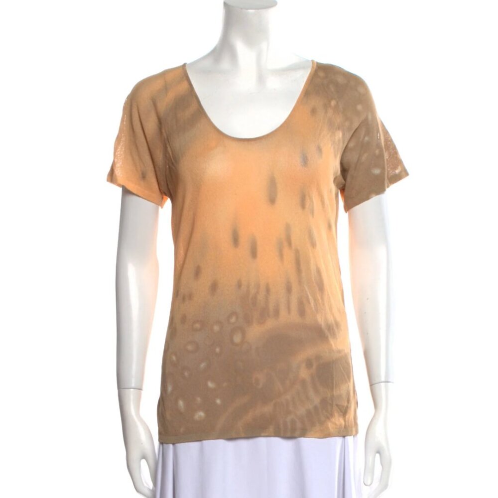Escada Tie-Dye Print Y2K Top